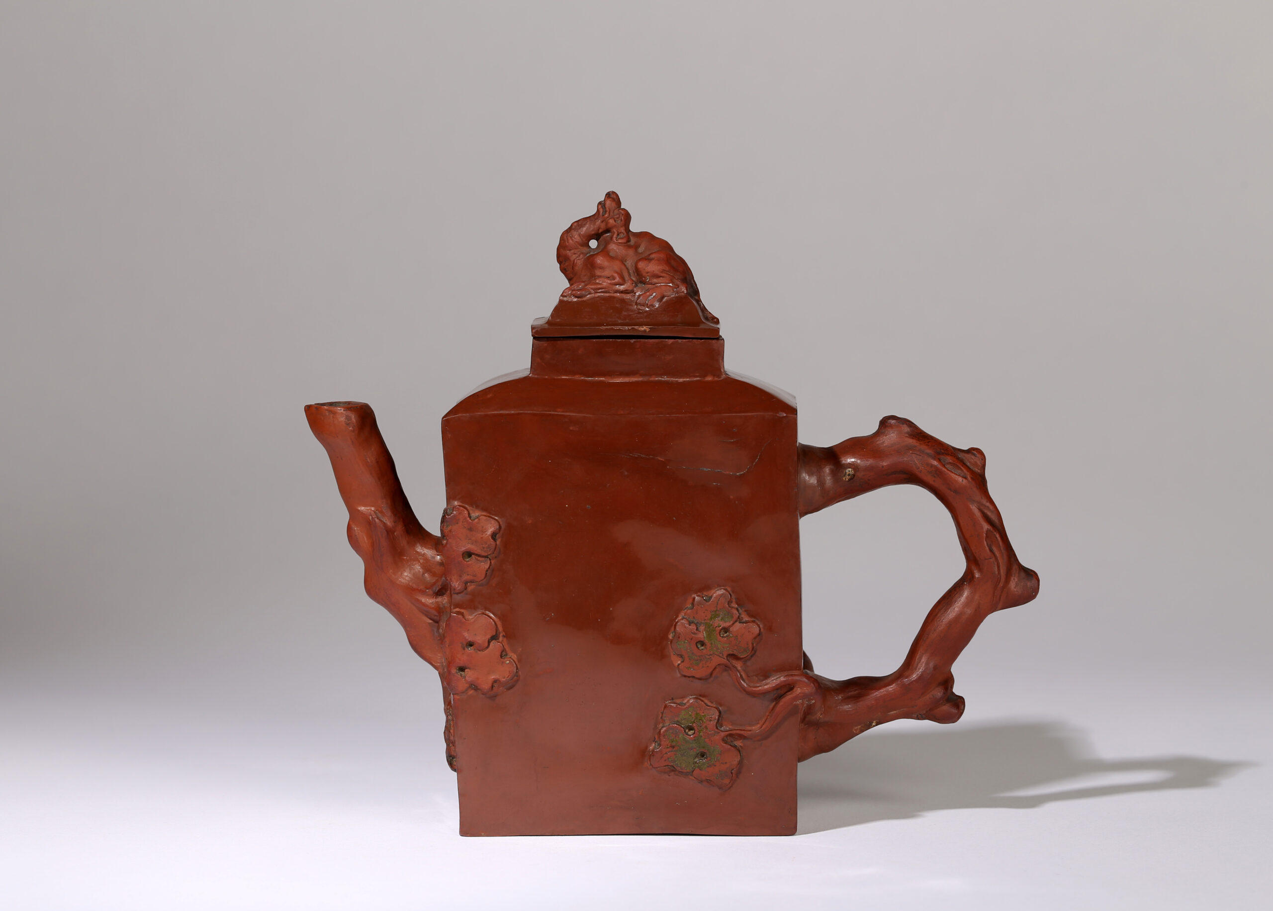 A PLAUE AN DER HAVEL POLISHED STONEWARE TEAPOT