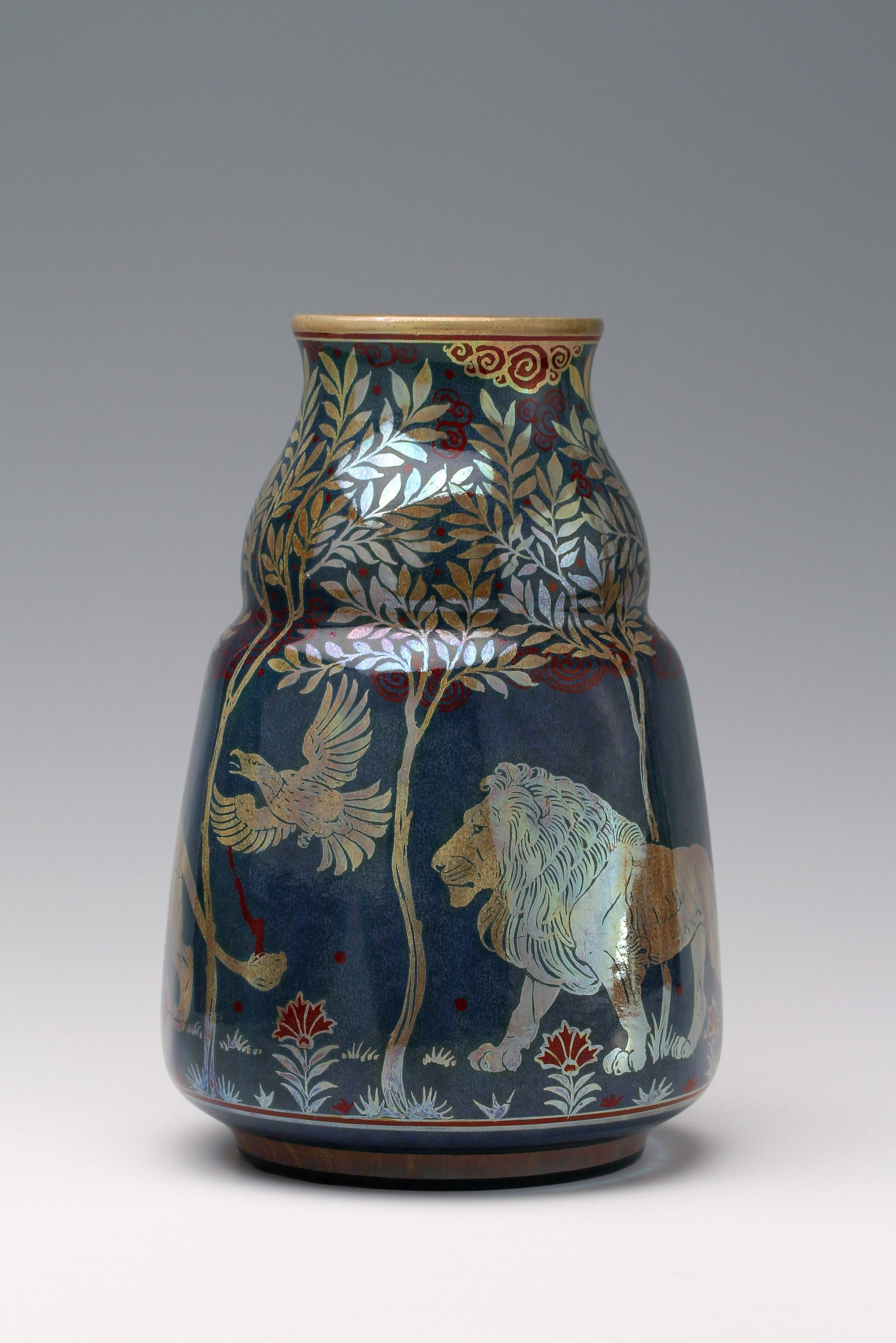 A Pilkington Royal Lancastrian vase decorated by Richard Joyce