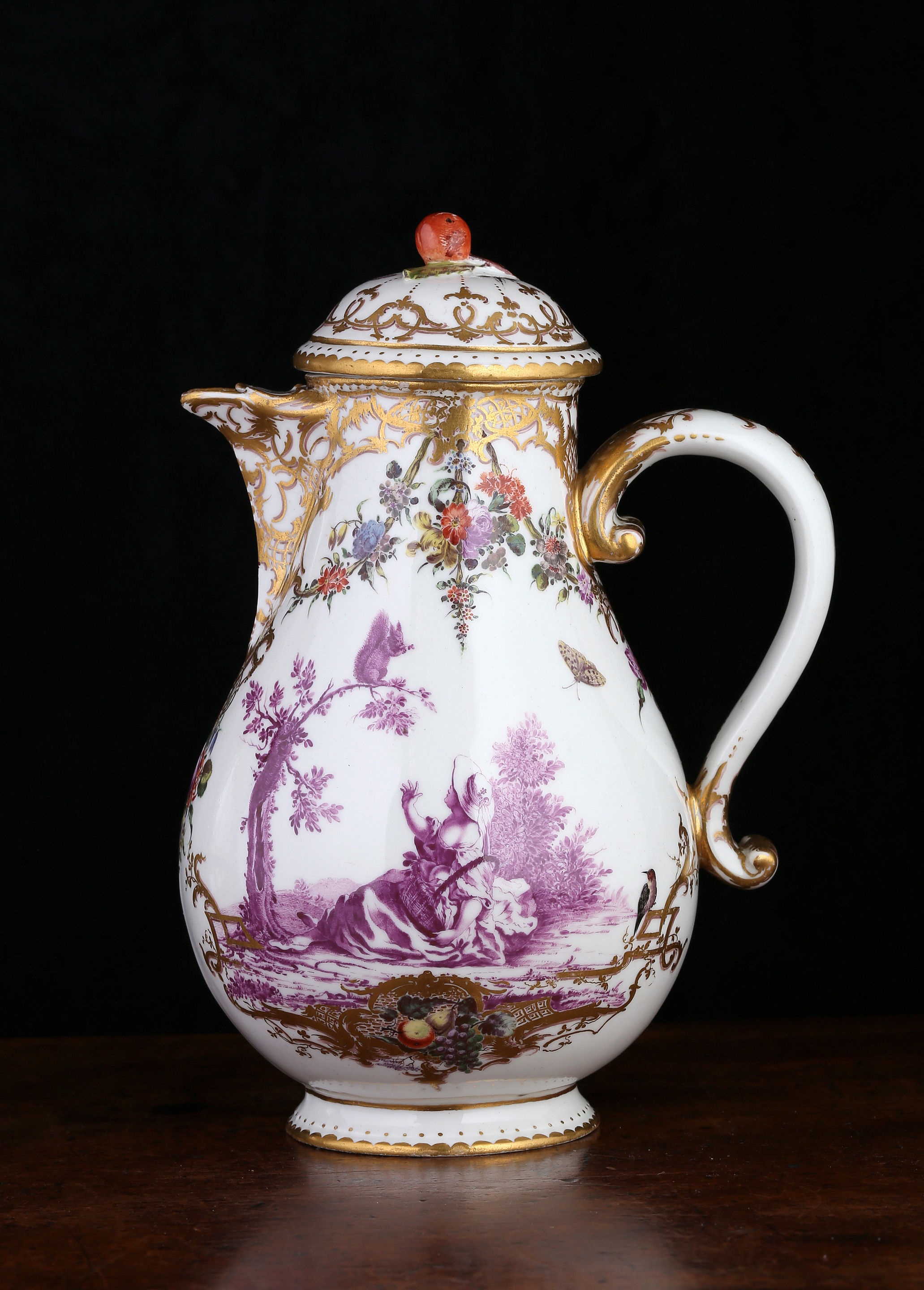 Nymphenburg Coffee Pot and Cover